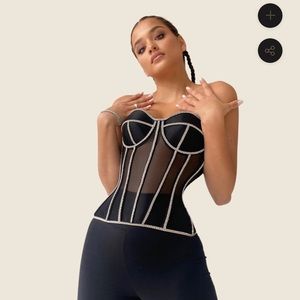 Rhinestone Corset
